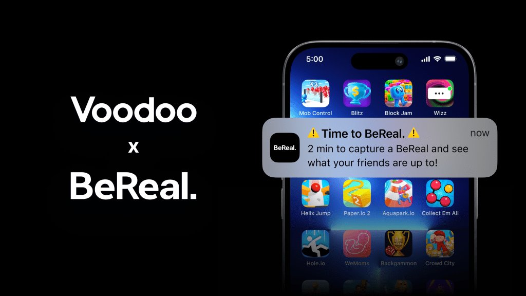 BeReal diakuisisi oleh perusahaan aplikasi dan permainan seluler Voodoo seharga €500 juta